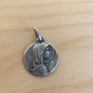 Stamped Pendant from Italy